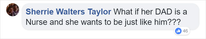 21 Reactions To 'Sexist' Photo Of Girl And Boy Wearing Nurse And Doctor Scrubs 21 Reactions To 'Sexist' Photo Of Girl And Boy Wearing Nurse And Doctor Scrubs