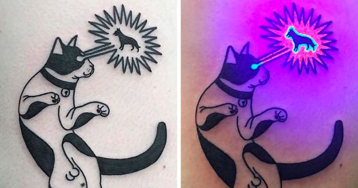 41 UV Tattoo Designs To Make Your Day Brighter