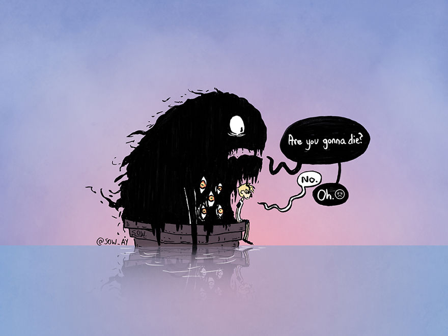 I Explain What My Depression And Anxiety Feels Like Through These Comics (New Pics)