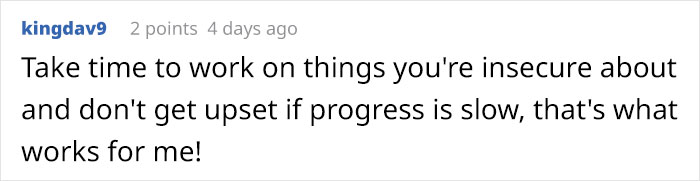 Guy Asks For Tips On How To Turn Self-Hate Into Confidence And Someone Responds With Five-Step Guide Guy Asks For Tips On How To Turn Self-Hate Into Confidence And Someone Responds With Five-Step Guide