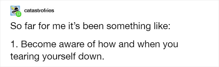 Guy Asks For Tips On How To Turn Self-Hate Into Confidence And Someone Responds With Five-Step Guide