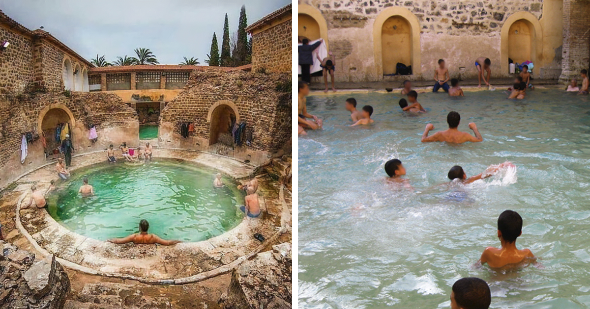 This Roman Bathhouse Was Built Over 2,000 Years Ago And Is Still Up And Run...
