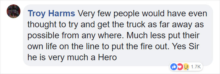 Hero Truck Driver Takes Burning Truck To A Remote Area Before It Explodes, Killing Him