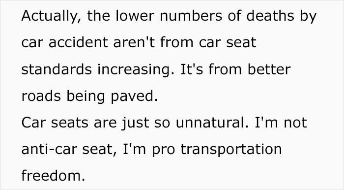 Person Says He Always Trolls Anti-Vaxxers By Using A Car Seat Analogy And People Love The Logic Behind It