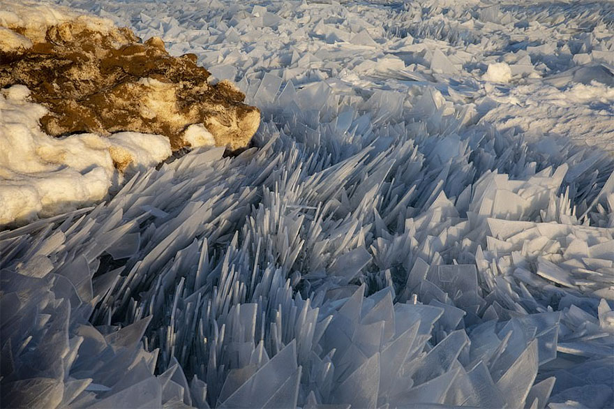Frozen Lake Michigan Shatters Into Millions Of Pieces And Results In Surreal Imagery Frozen Lake Michigan Shatters Into Millions Of Pieces And Results In Surreal Imagery