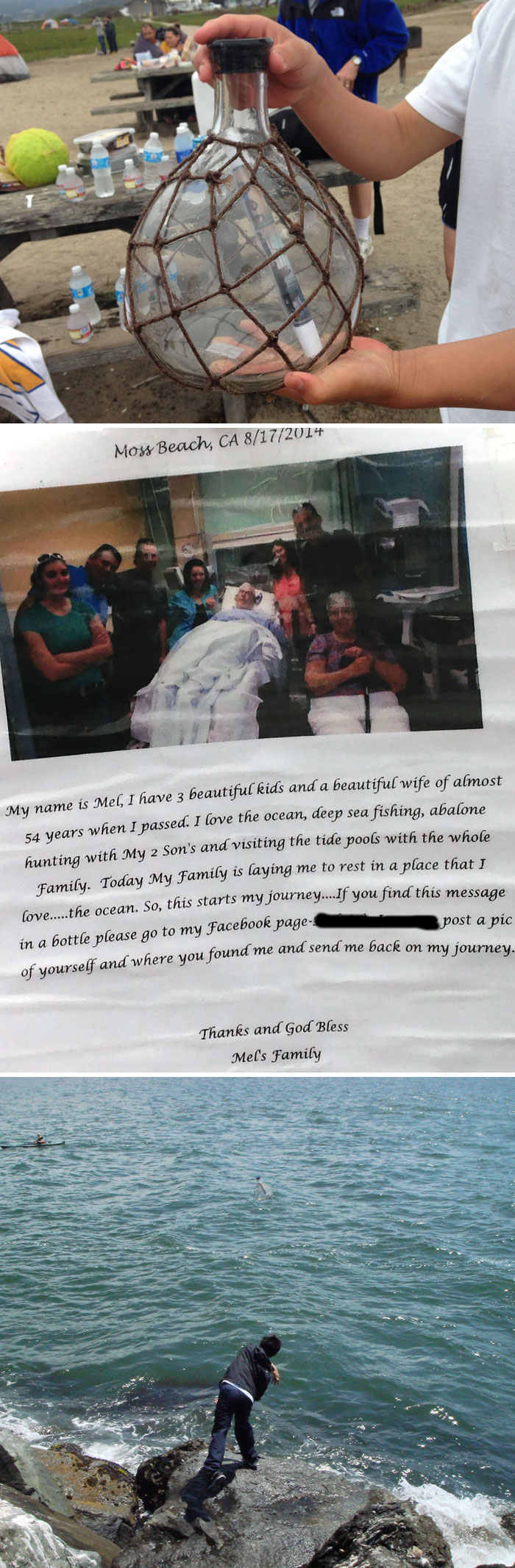 So My Friend Found A Message In A Bottle While Fishing