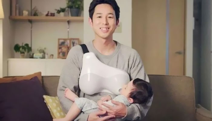 New Japanese Device Makes Breastfeeding Possible To Fathers