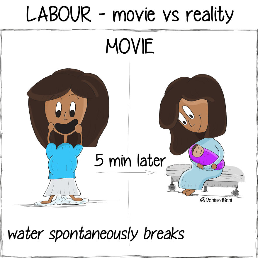 Channelling All Of The Crazy Motherhood Moments Into Drawings