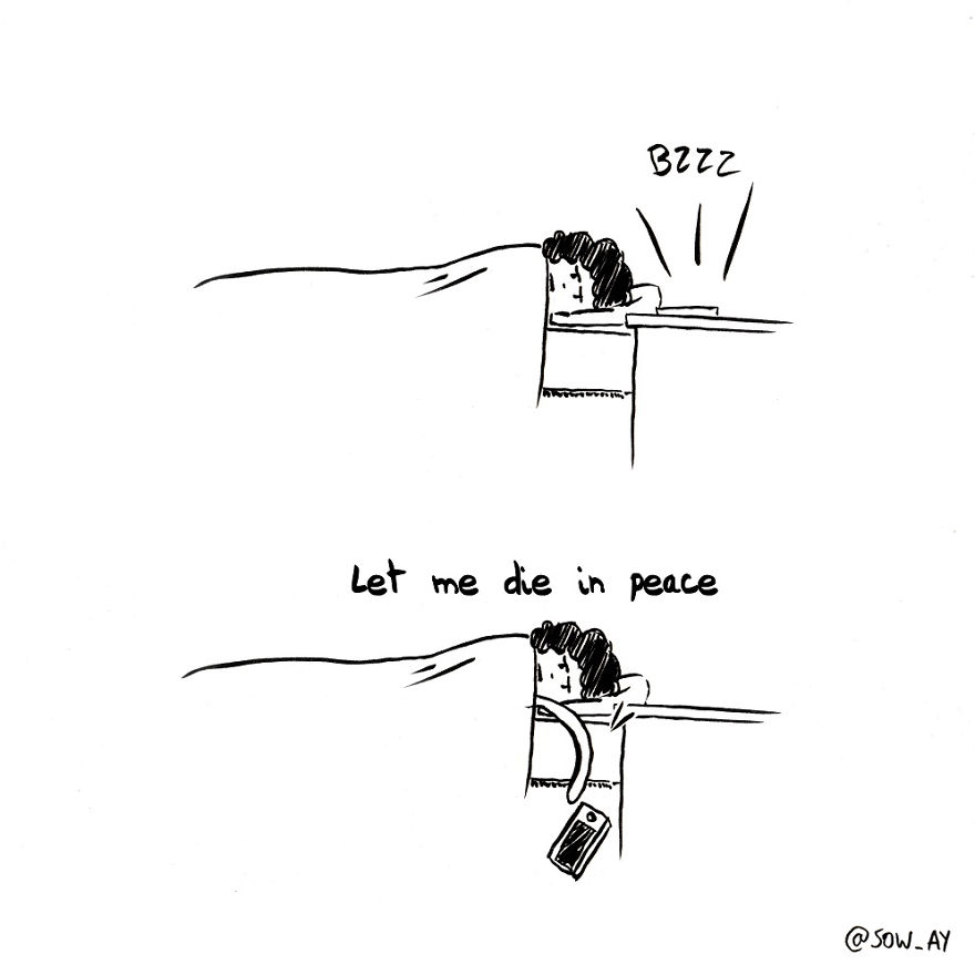 I Explain What My Depression And Anxiety Feels Like Through These Comics (New Pics)