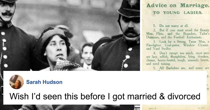 Marriage Advice To Young Ladies From 1918 By A Suffragette Is Radical And Hilarious At The Same Time