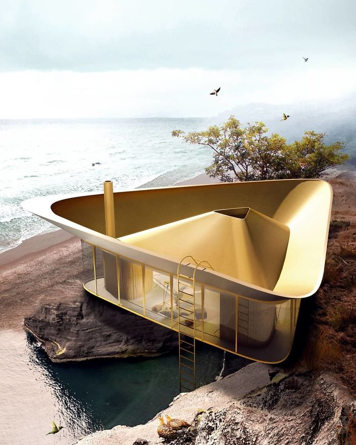 Summer House Designed With A Pool On Its Roof Can Be As Open Or As Closed As The Homeowner Desires Summer House Designed With A Pool On Its Roof Can Be As Open Or As Closed As The Homeowner Desires