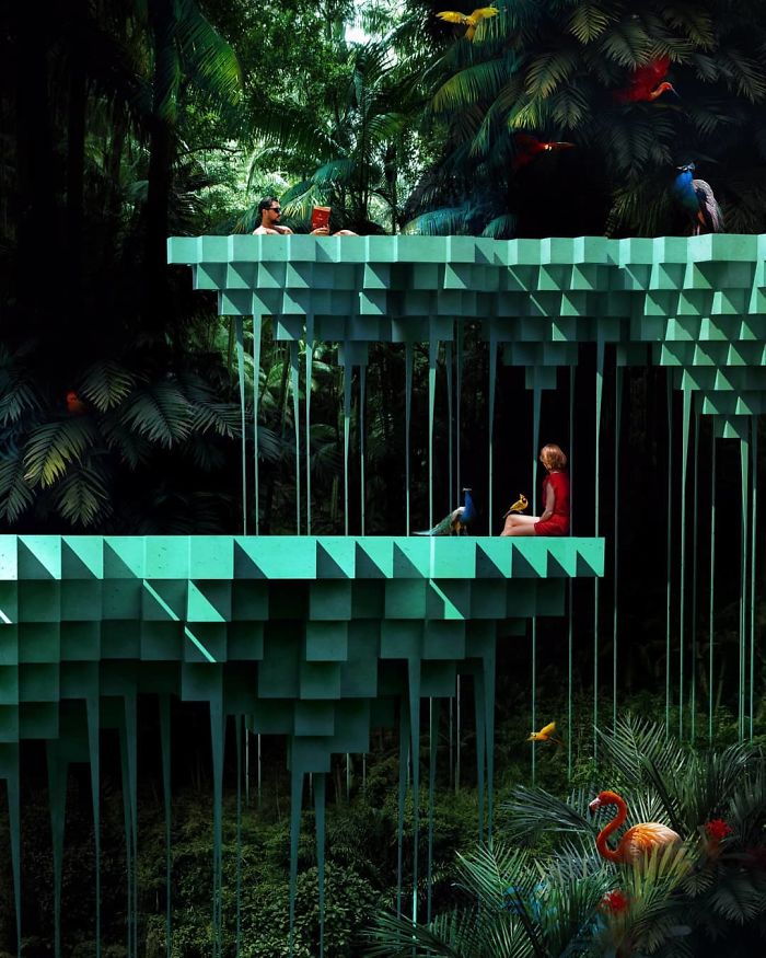 Summer House Designed With A Pool On Its Roof Can Be As Open Or As Closed As The Homeowner Desires Summer House Designed With A Pool On Its Roof Can Be As Open Or As Closed As The Homeowner Desires