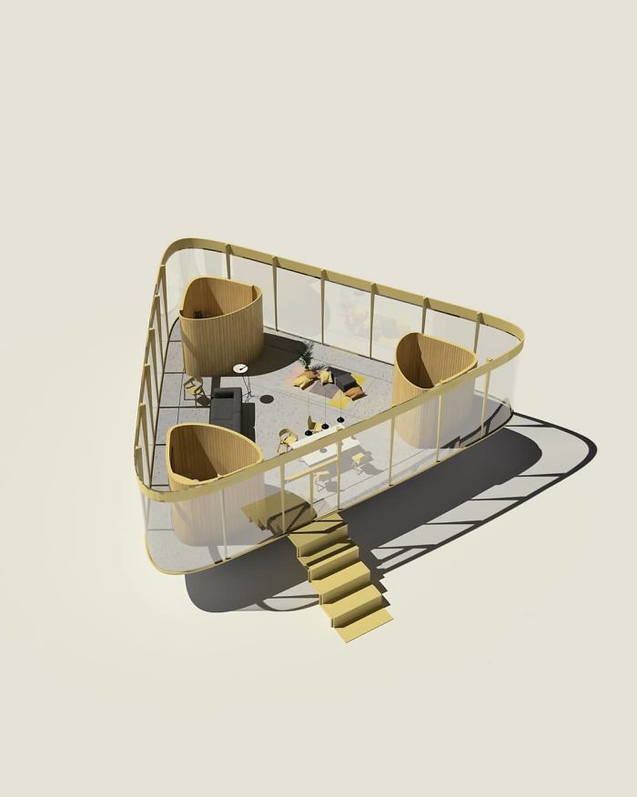 Summer House Designed With A Pool On Its Roof Can Be As Open Or As Closed As The Homeowner Desires Summer House Designed With A Pool On Its Roof Can Be As Open Or As Closed As The Homeowner Desires