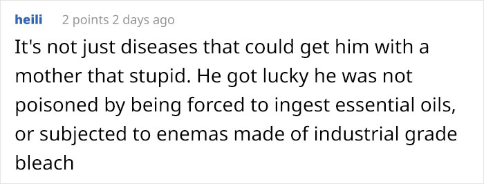 Anti-Vaxx Mom Asks How To Stop Her Son From Getting Vaccines When He Turns 18, Gets Shut Down In The Comments