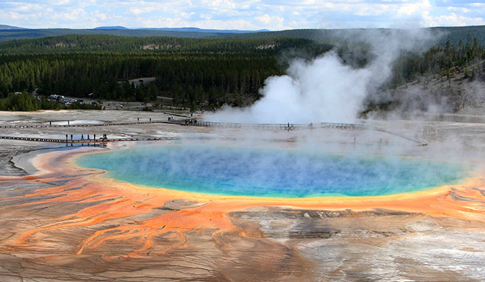 Grand Prismatic Spring, Wyoming