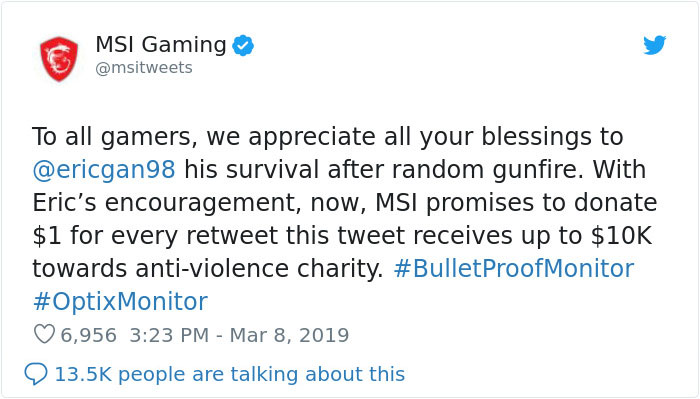 Gaming Monitor Stops One Of 5 Bullets Shot At This Guy’s House, MSI Offers To Replace It