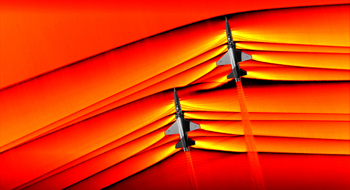 NASA Captures Images Of Supersonic Jet Shockwaves And They Are Mesmerizing NASA Captures Images Of Supersonic Jet Shockwaves And They Are Mesmerizing
