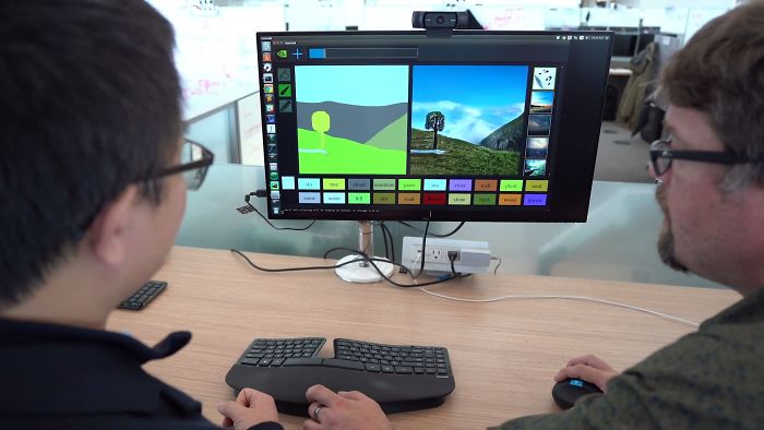 Nvidia's Latest AI Software Transforms Doodles Into Photorealistic Landscapes In Seconds Nvidia's Latest AI Software Transforms Doodles Into Photorealistic Landscapes In Seconds