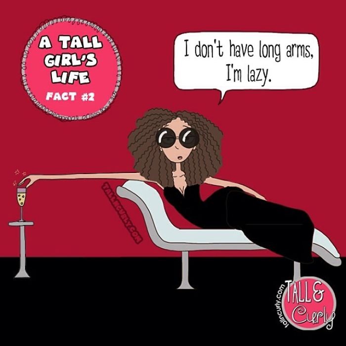 A Tall Girl's Life: Fact #2