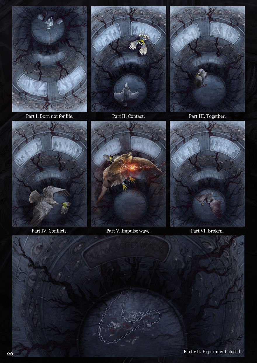 The Story Of The Titmouse That Flew With Eagles