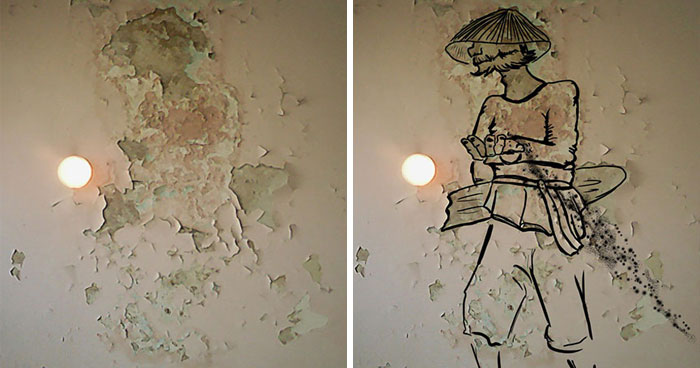 Artist Paints Creatures She Sees Around Her Due To Pareidolia (34 Pics)