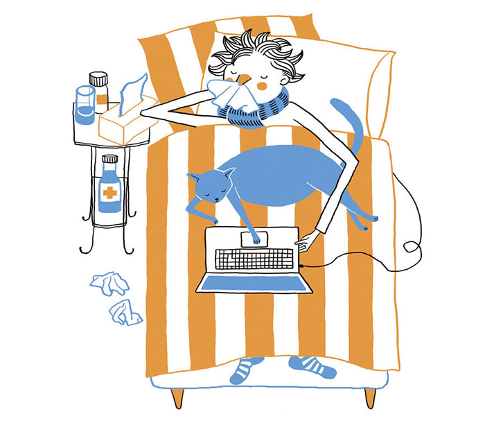 My 37 Illustrations That Show How Our Lives Look Like Among Phones, Tablets And Notebooks