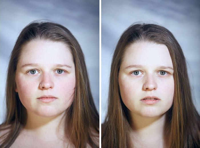 Photographer Takes Portraits Of People With And Without Clothes, Asks Viewers To Guess Which One Is Naked From Their Faces