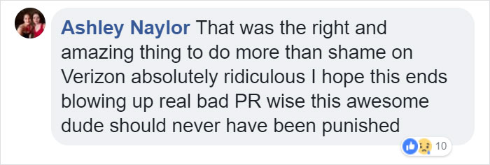 Verizon Suspends Worker Who Rescued Cat Using His Work Equipment Verizon Suspends Worker Who Rescued Cat Using His Work Equipment