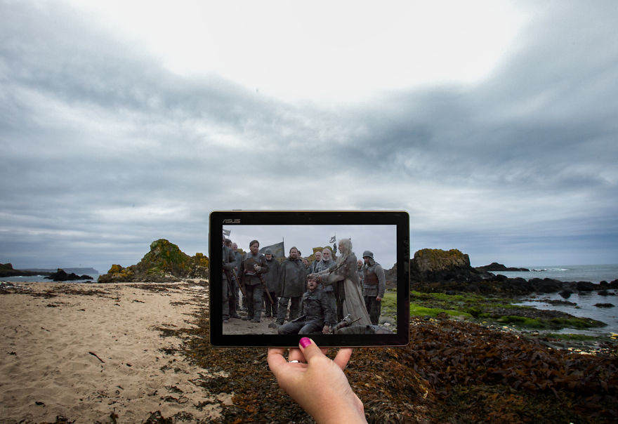 Euron Greyjoy At Ballintoy Harbour, Northern Ireland