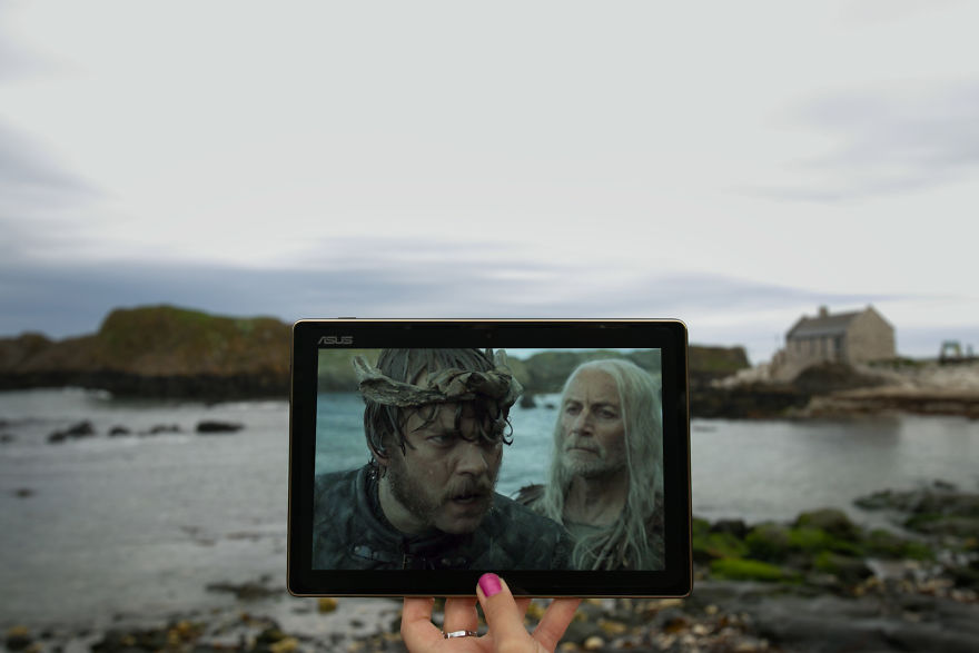 Euron Greyjoy At Ballintoy Harbour, Northern Ireland