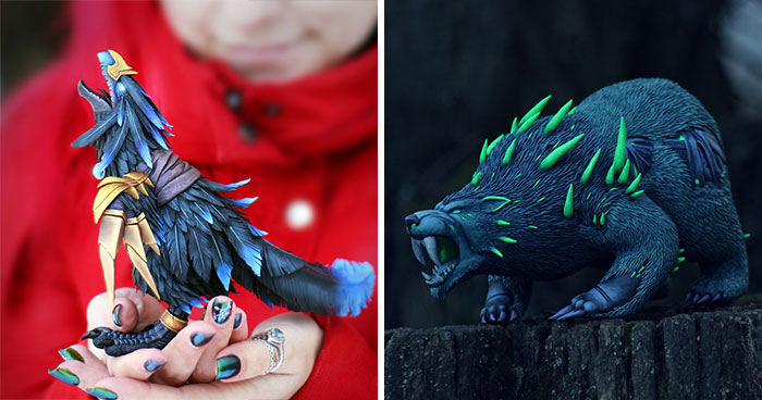 I Craft Magical Creatures Straight Out Of World Of Warcraft Which Take About 2 Months To Make