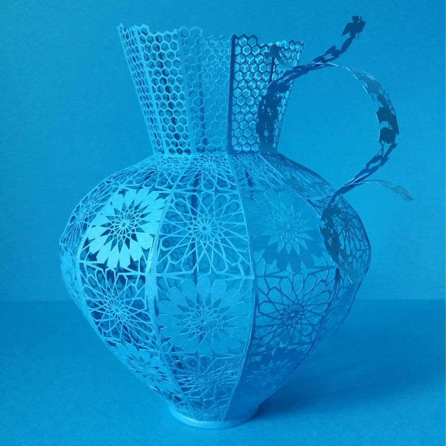 "Tabriz Blue" By Rosa Yoo (South Korea)