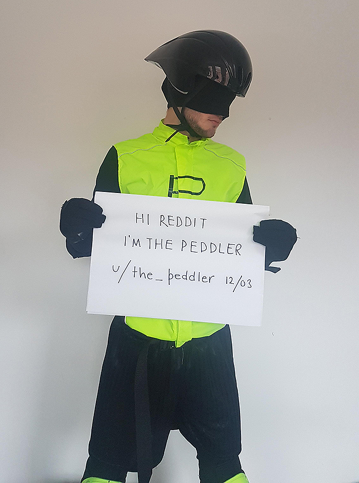 After Having His Bike Stolen, This Guy Decided To Fight Bike Theft In A Mask After Having His Bike Stolen, This Guy Decided To Fight Bike Theft In A Mask