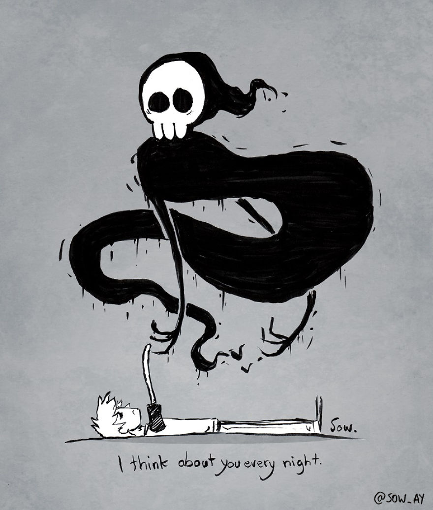 I Explain What My Depression And Anxiety Feels Like Through These Comics (New Pics)