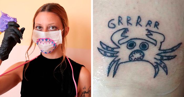 This Tattoo Artist Can’t Draw And That’s Precisely Why Her Clients Choose Her (30 New Pics)