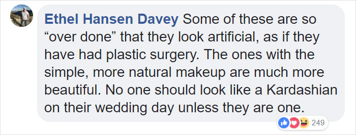 11 Photos Taken Before And After Brides Got Their Wedding Makeup