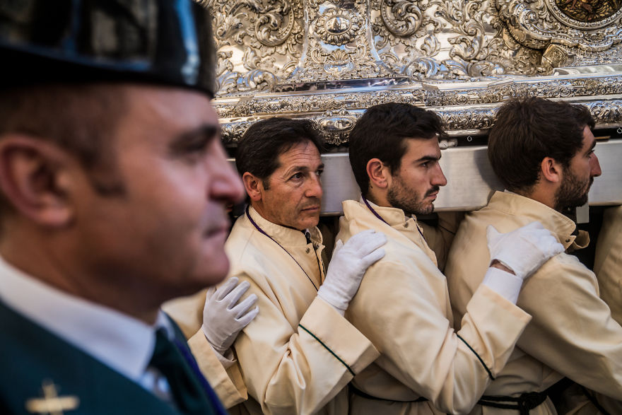 It Is A Spiritual Experience To Take Pictures Of Such Deep Religious Belief - Semana Santa Malaga