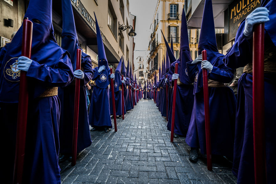 It Is A Spiritual Experience To Take Pictures Of Such Deep Religious Belief - Semana Santa Malaga