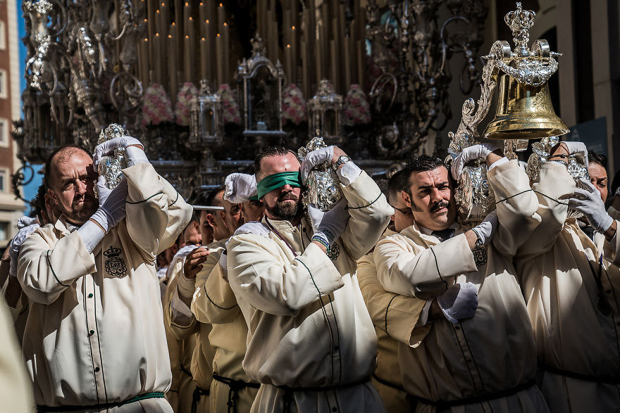 It Is A Spiritual Experience To Take Pictures Of Such Deep Religious Belief - Semana Santa Malaga