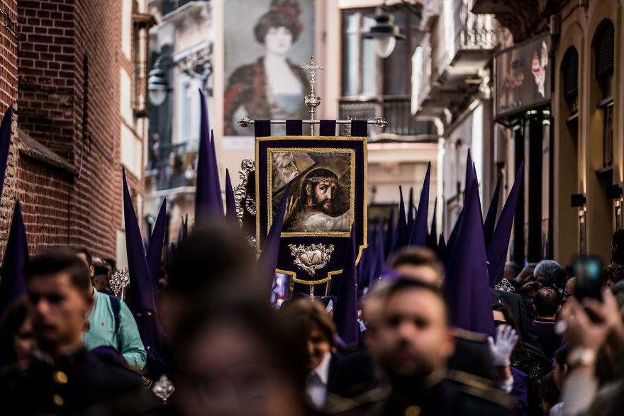 It Is A Spiritual Experience To Take Pictures Of Such Deep Religious Belief - Semana Santa Malaga