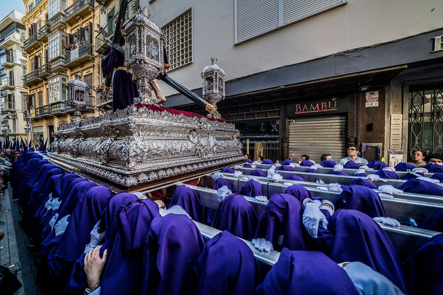 It Is A Spiritual Experience To Take Pictures Of Such Deep Religious Belief - Semana Santa Malaga