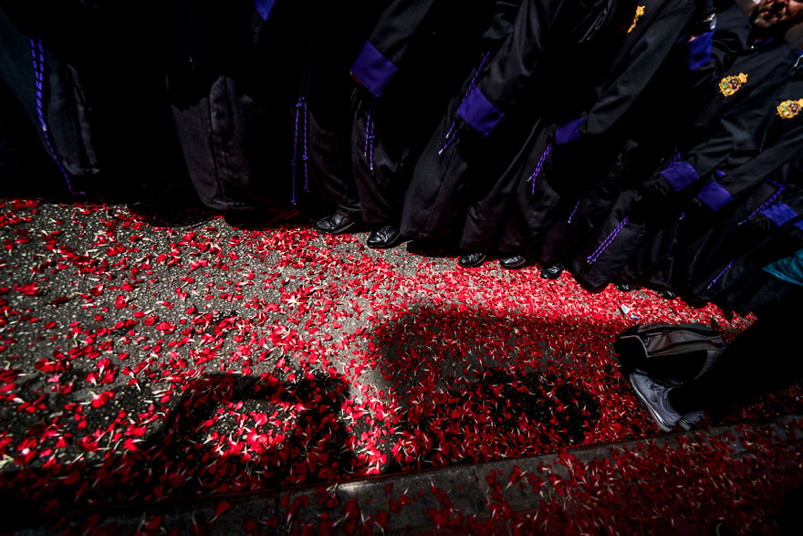 It Is A Spiritual Experience To Take Pictures Of Such Deep Religious Belief - Semana Santa Malaga