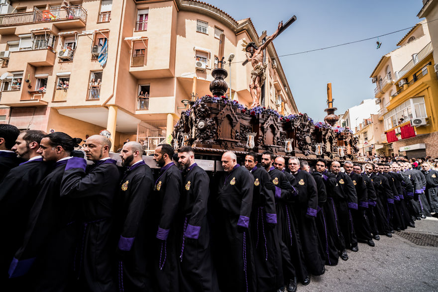 It Is A Spiritual Experience To Take Pictures Of Such Deep Religious Belief - Semana Santa Malaga