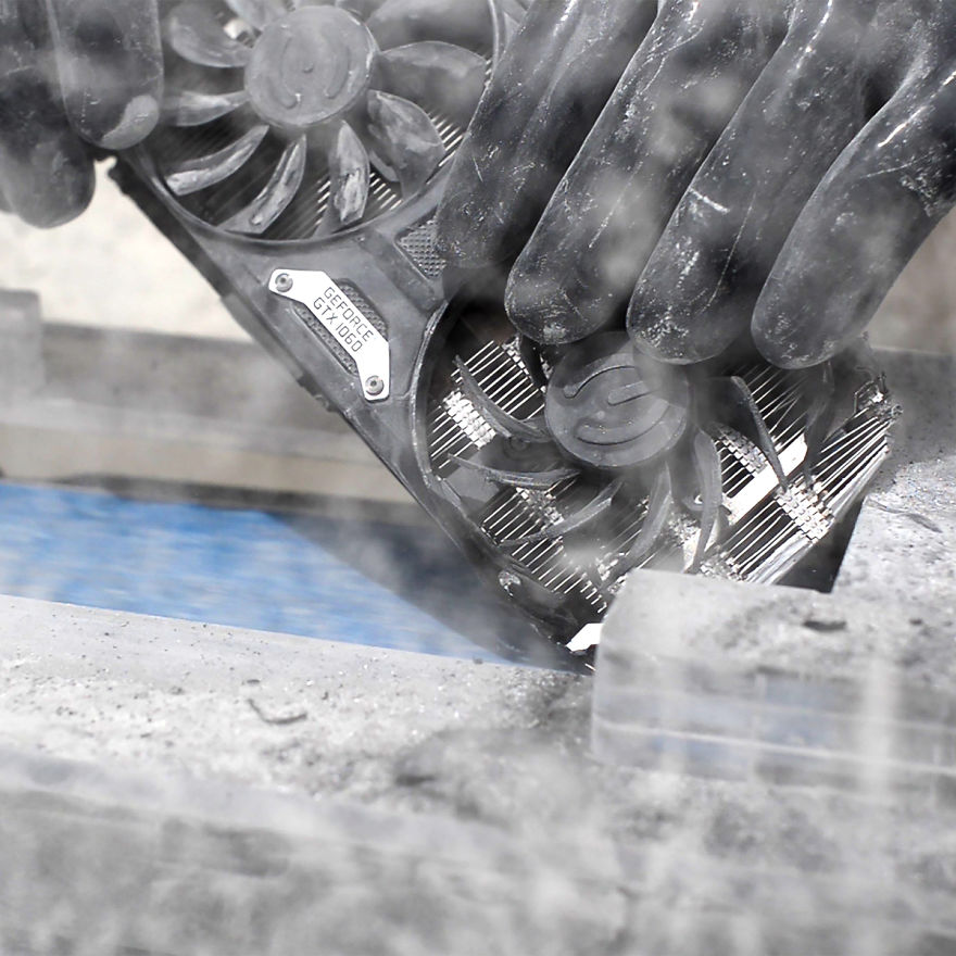 I Ground A Computer To Dust To Make This Ai Sculpture