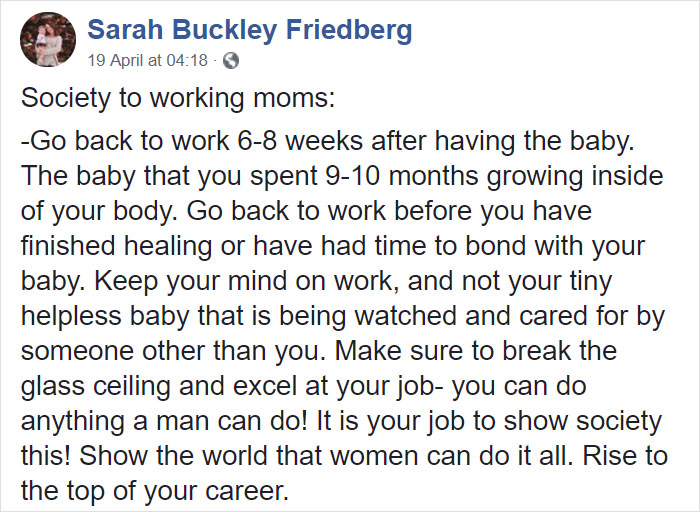 Exhausted Mom Lists Society's Impossible Expectations She's Supposed To Fulfill Exhausted Mom Lists Society's Impossible Expectations She's Supposed To Fulfill