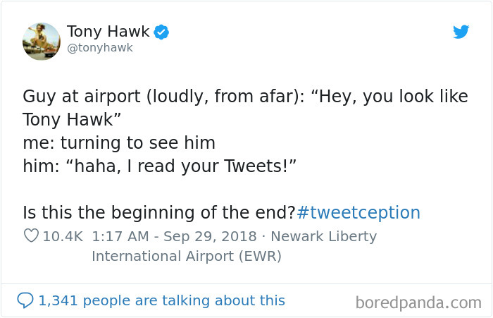 12 Hilarious Times People Didn&rsquo;t Realize They Were Talking To Tony Hawk (New Tweets)