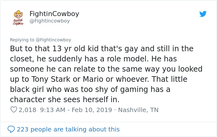 Gamers Are Getting Upset Over 'Forced Diversity', But This &ldquo;Straight White Dude&rdquo; Shuts Them Down In A Viral Twitter Thread