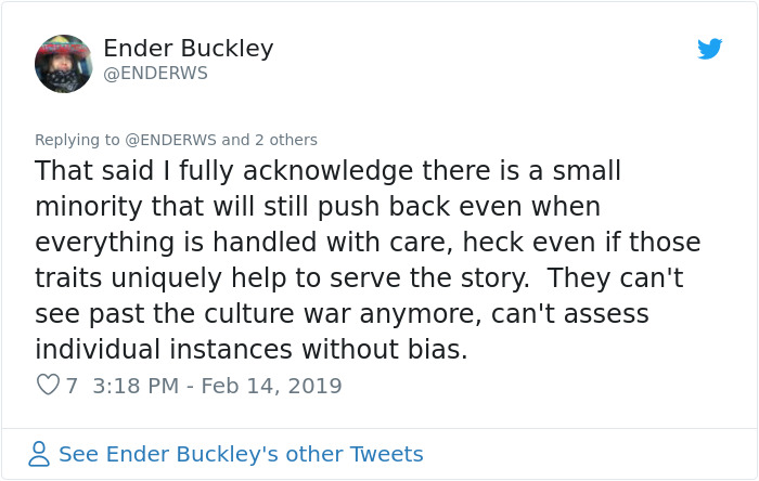 Gamers Are Getting Upset Over 'Forced Diversity', But This &ldquo;Straight White Dude&rdquo; Shuts Them Down In A Viral Twitter Thread