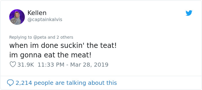 21 Responses To PETA's Controversial 'Breastfeeding Cow' Illustration 21 Responses To PETA's Controversial 'Breastfeeding Cow' Illustration