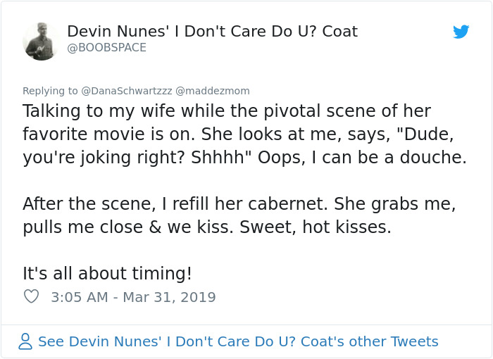 Woman Gives A Lesson On How To Treat Your Husband While He's Watching A Game, Gets Destroyed In The Comments